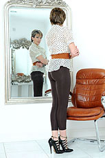 Leggings milf strips from Lady Sonia