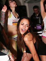 Hot and wild teen bitches are enjoying the drunken party from College Fuck Fest