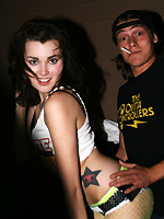Hot and wild teen bitches are enjoying the drunken party from College Fuck Fest