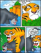 Mowgli\'s sex adventures cartoons! from Drawn Sex