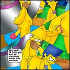 Simpsons fuck at home cartoons! from Drawn Sex