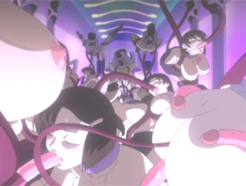 Anime skanks gets cock and tentacle up their pussys from Bondanime