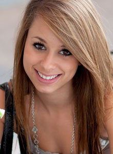 Devine One Riley Jensen isnt shy as she flashes her perky tits from Devine Ones