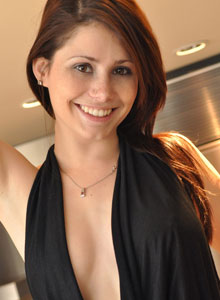 Haileys big juicy tits are barely covered by her slutty dress from Hailey's Hideaway