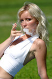 Real-life quality smoking fetish girls! from Smoking Bitch