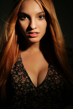 Straight, lustrious hair that glints in the light from The Life Erotic