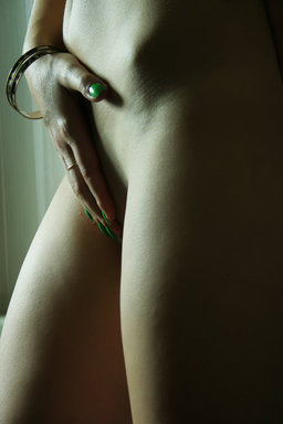 Her svelte, slender figure, blonde hair, blue eyes, and sultry from The Life Erotic